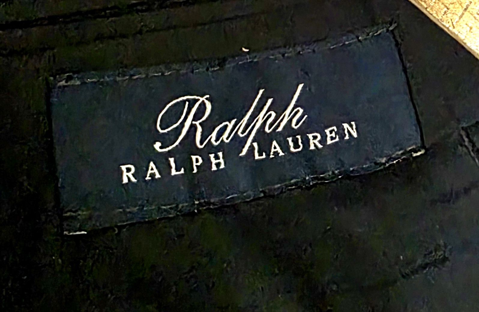Ralph Lauren Ralph Lauren Men’s Sport Coat Blazer NAVY GOLD BUTTONS Wool Size 48L - 14 Thumbnail