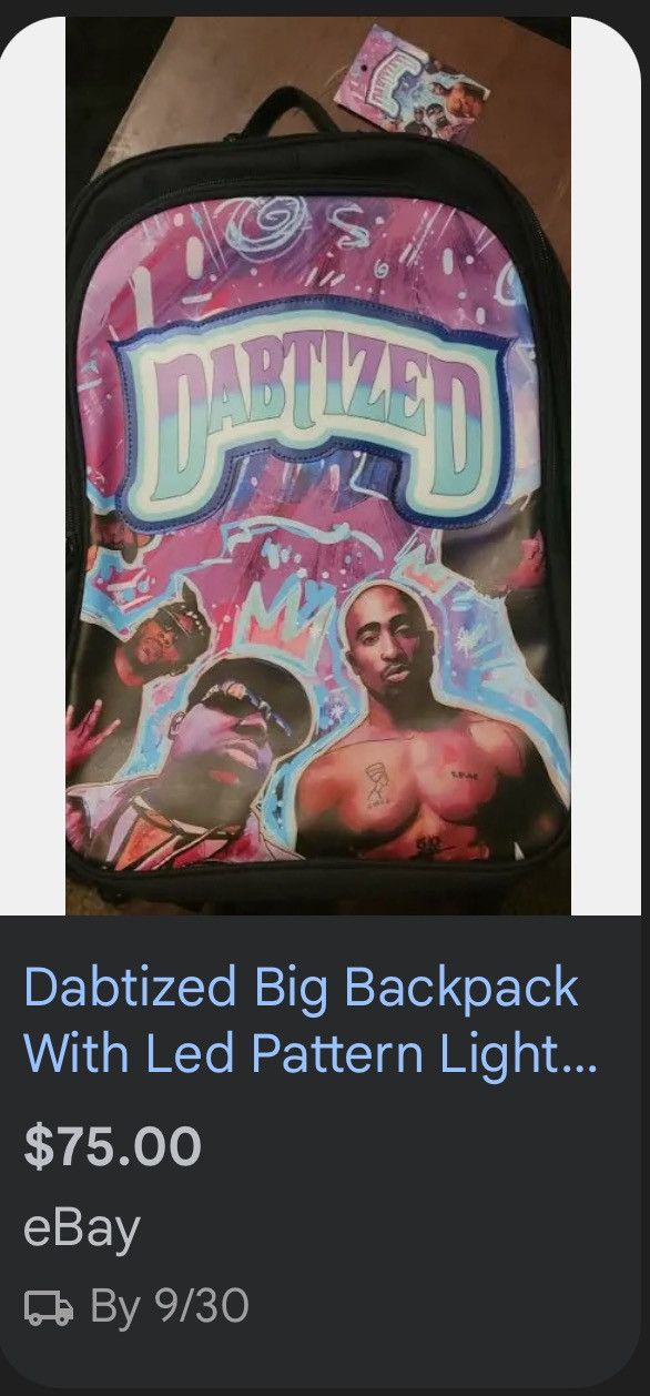 Other Smell proof Dabtized Big Backpack With led Lights! Size ONE SIZE - 3 Thumbnail