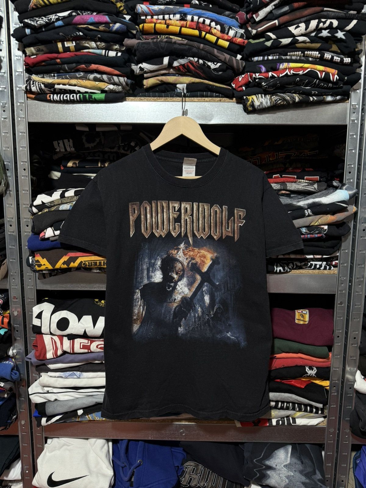 Band Tees Vintage 2013 Powerwolf Peachers Of The Night Rock T-Shirt Size US L / EU 52-54 / 3 - 1 Thumbnail