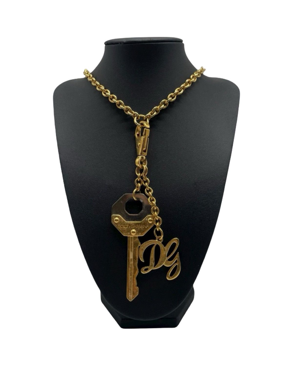 Dolce & Gabbana Vintage Mega Plated Key Necklace Size ONE SIZE - 1 Thumbnail