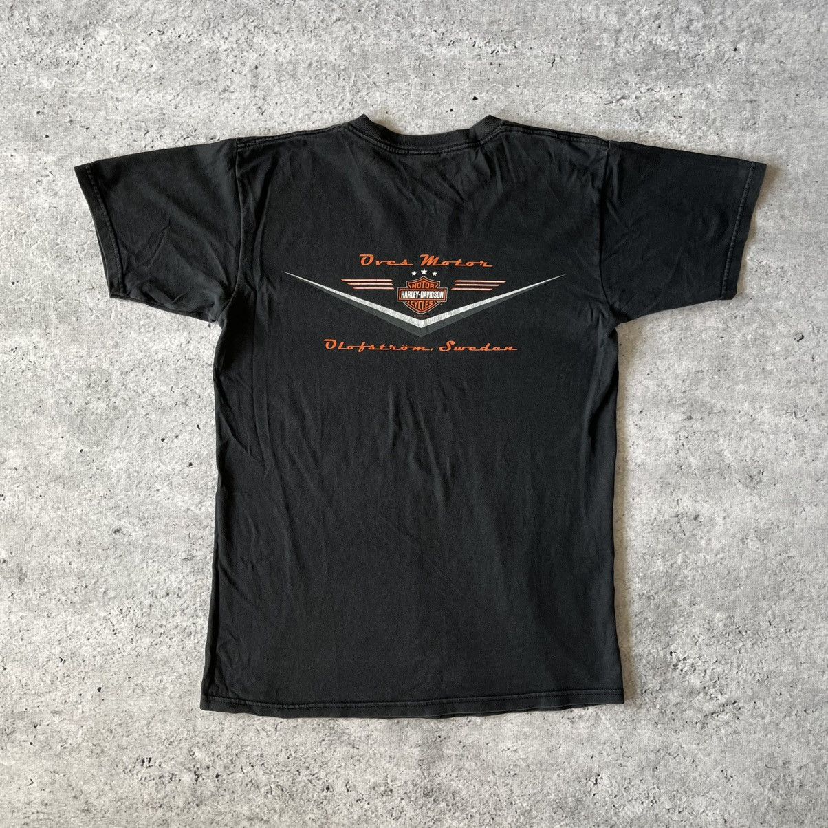 Harley Davidson × Vintage Harley Davidson tribal tee M vintage 00s made in usa Size US M / EU 48-50 / 2 - 2 Thumbnail