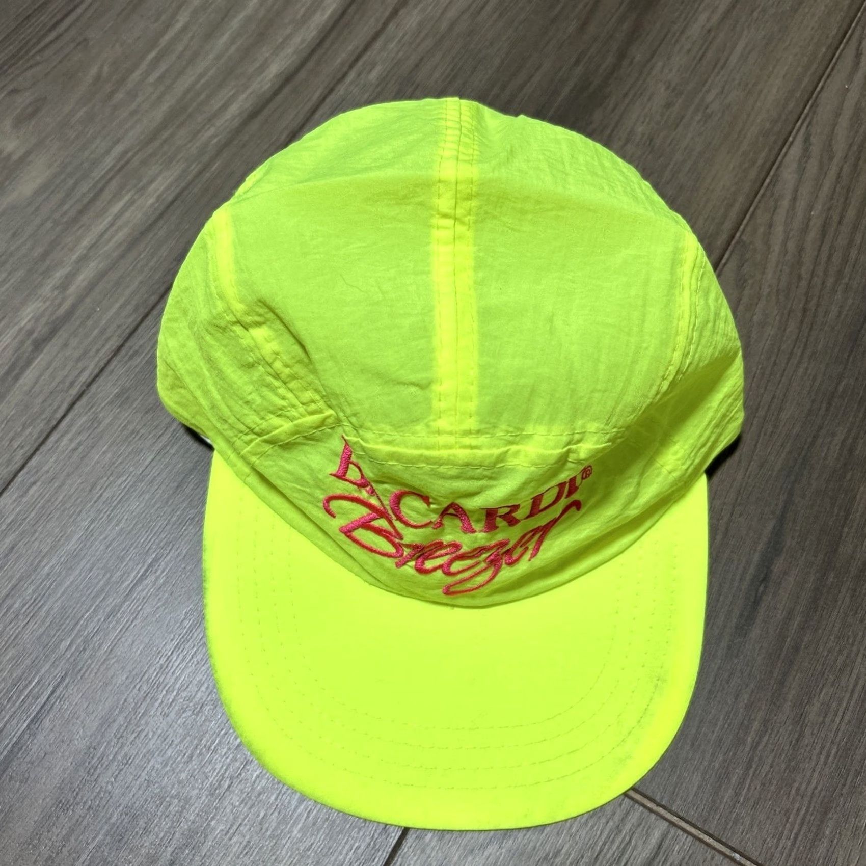 Vintage VINTAGE Bacardi Breezer Hat Cap Yellow Snapback Sun Faded Embroidered Adjustable Baseball Cap Men 1980s Logo Size ONE SIZE - 6 Thumbnail