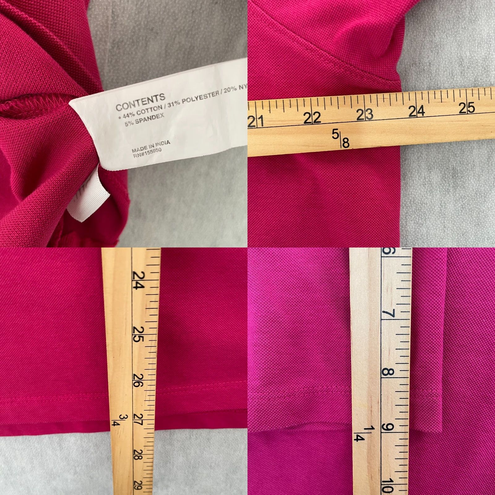 Vintage Greyson Shirt Adult Large Polo Stretch Logo Mens L Pink Golf Cotton Blend Solid Size US L / EU 52-54 / 3 - 8 Thumbnail