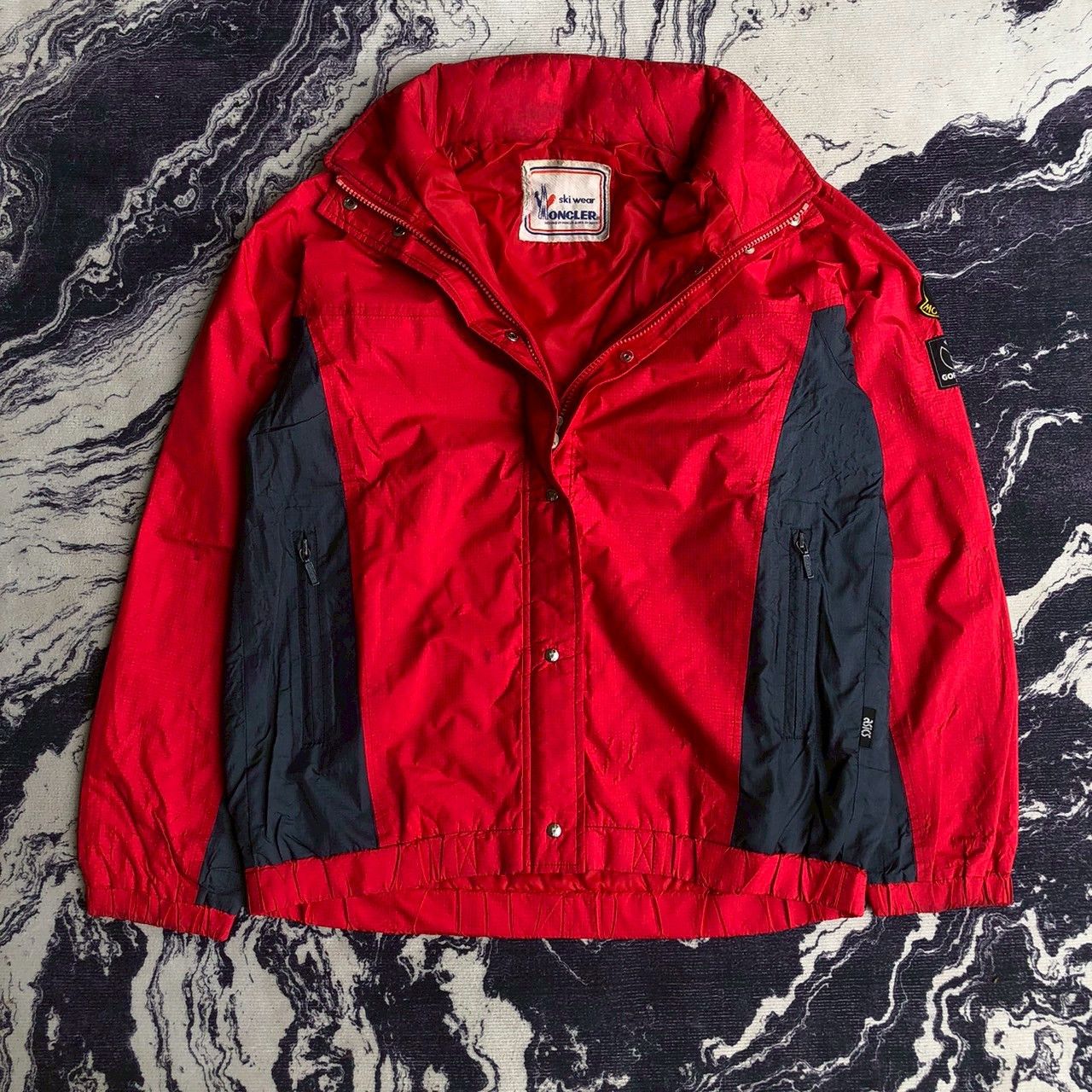 Vintage 90s Moncler x ASICS Gore-Tex Ski Jacket