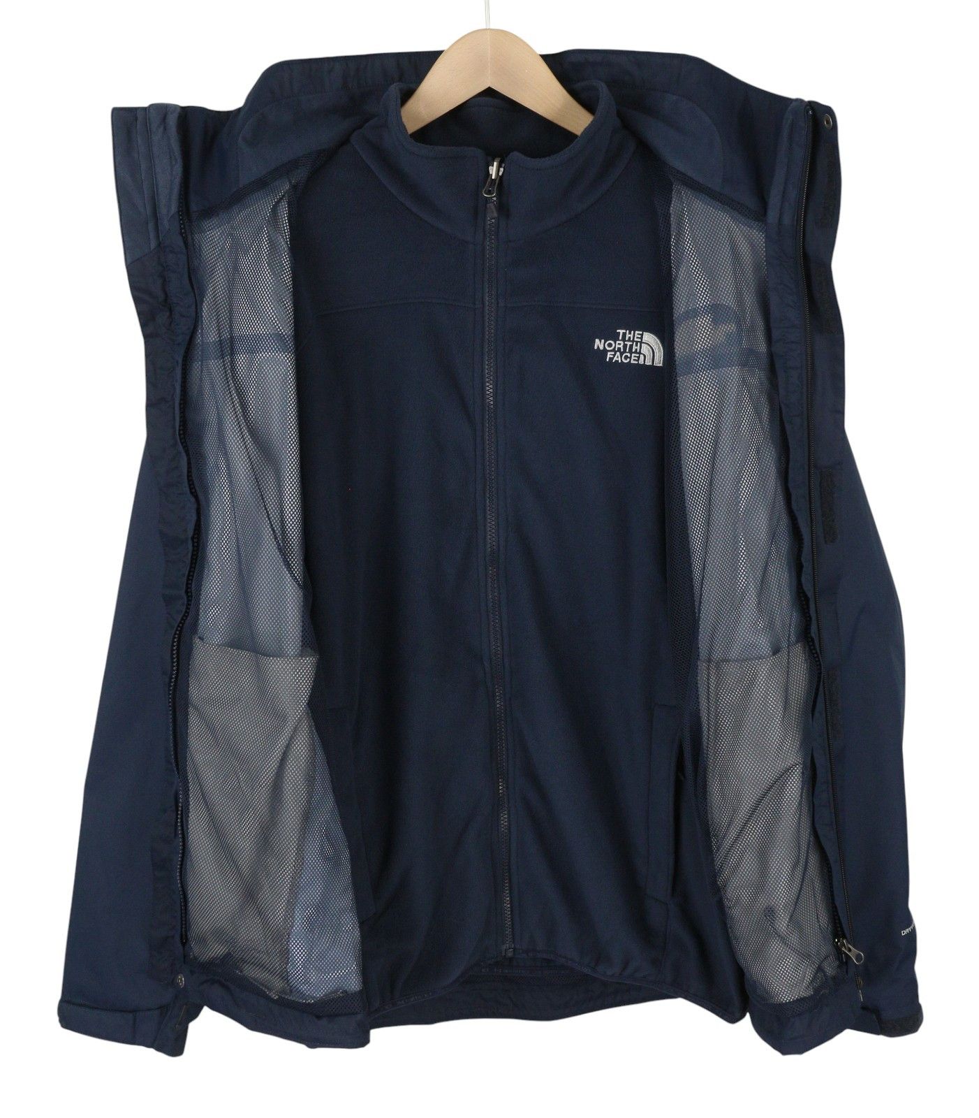 The North Face EVOLVE II TRICLIMATE L Blue Waterproof Jacket 87266 Size US L / EU 52-54 / 3 - 4 Thumbnail
