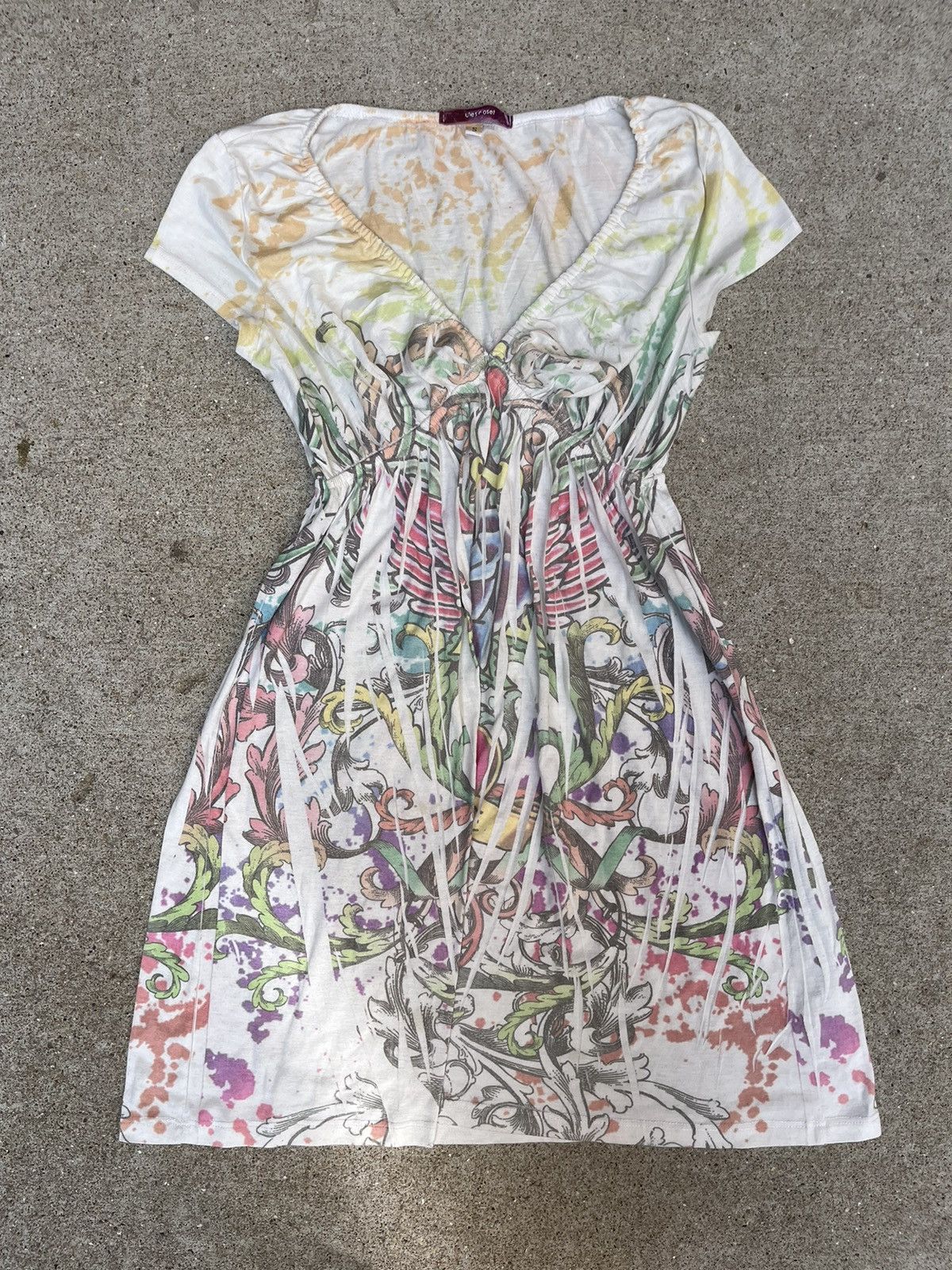 Affliction × Ed Hardy Y2K Ed Hardy Style Affliction Multi Dress Size S / US 4 / IT 40 - 1 Thumbnail