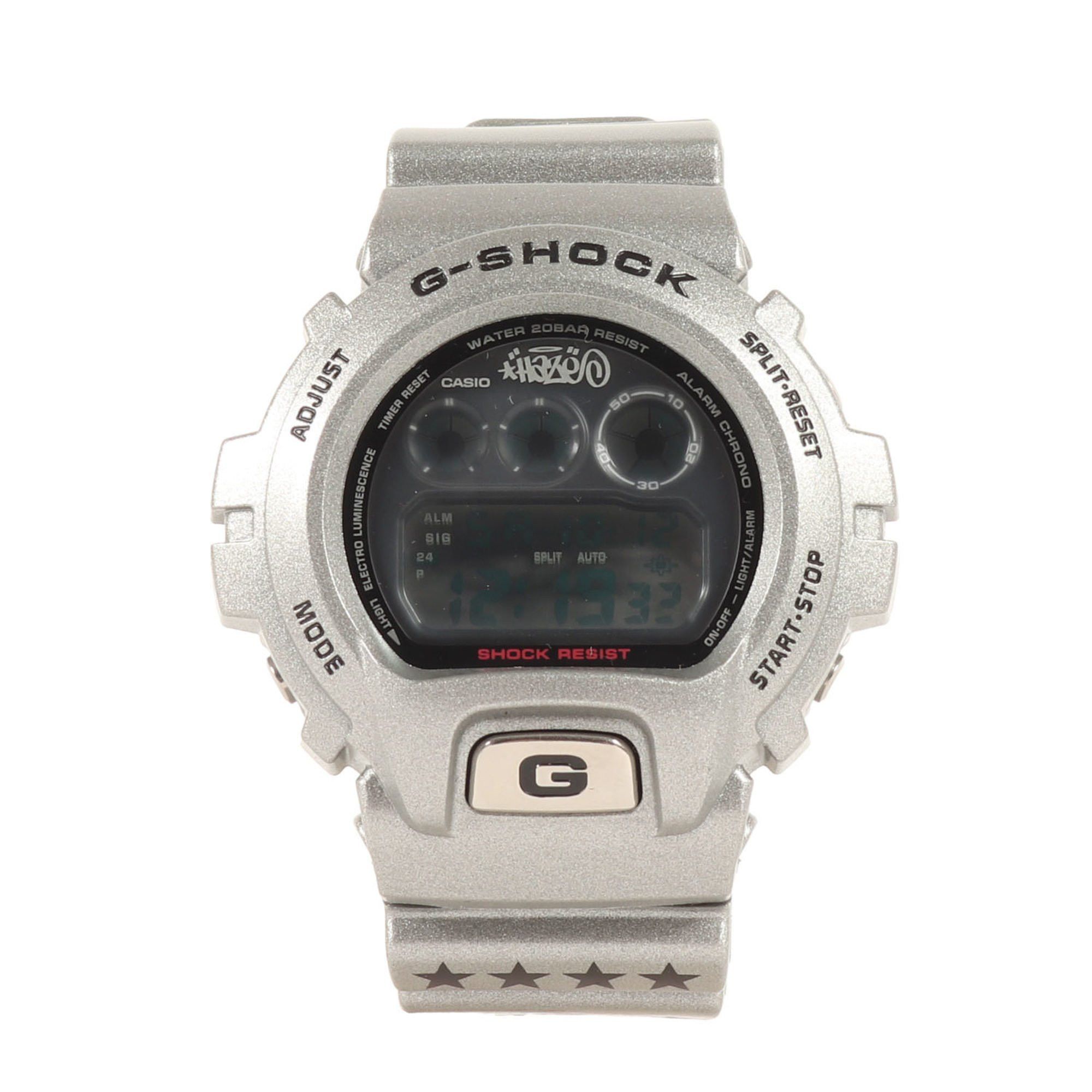 Casio G-SHOCK 90s HAZE DW-6900M-8T Wristwatch / Watch Made in 1999 Silver Casio Collaboration Size ONE SIZE - 1 Thumbnail