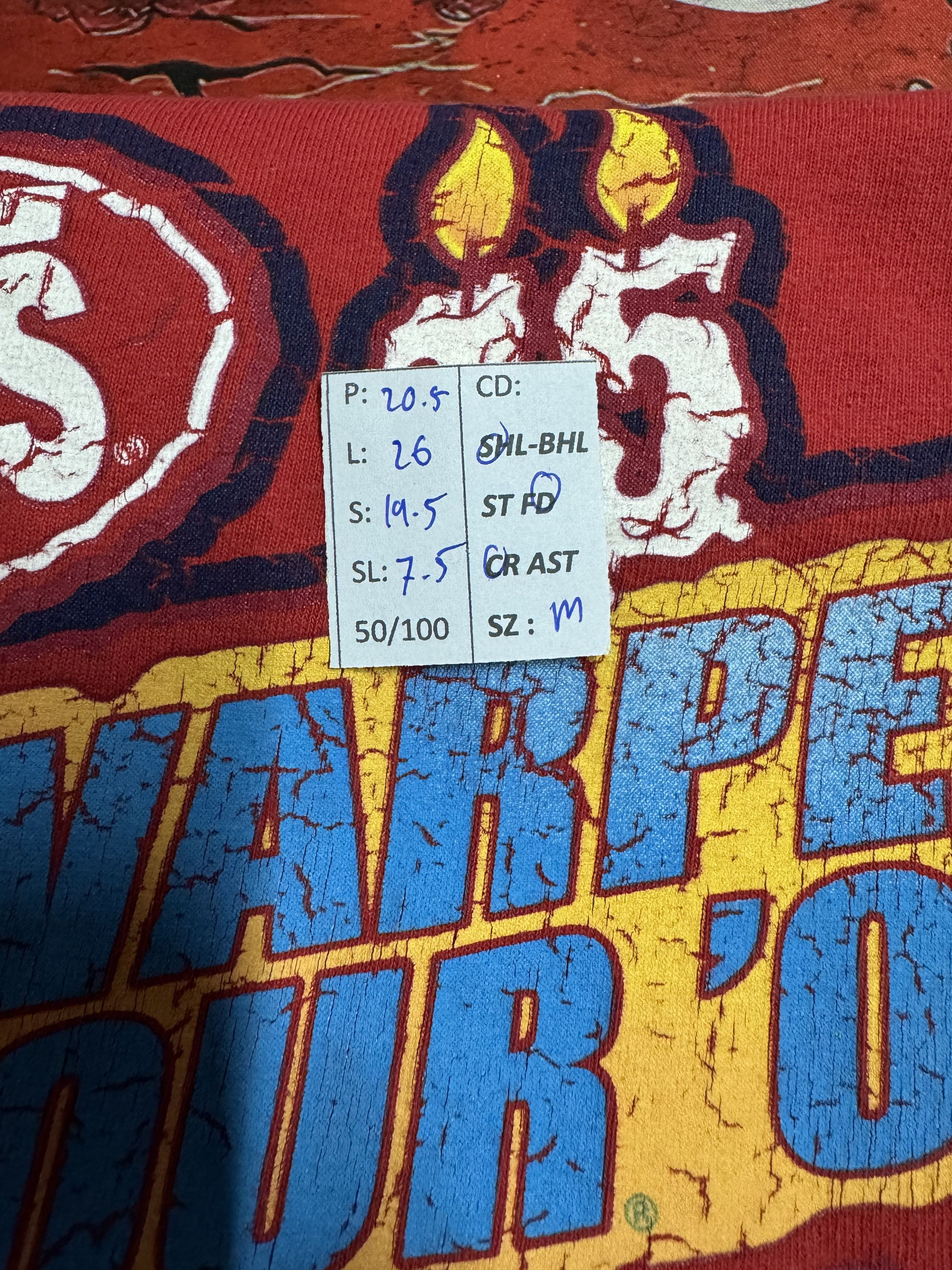 Vintage VINTAGE '09 WARPED TOUR VANS PUNK ROCK TSOL CHIODOS Size US M / EU 48-50 / 2 - 14 Thumbnail