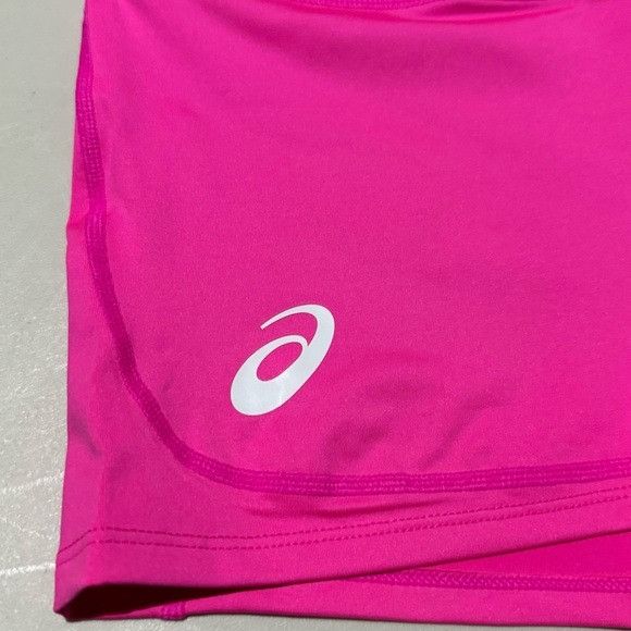 Asics NWT ASICS WOMEN’S 3IN COMPRESSION PINK SHORTS SZ LARGE L Size 28" / US 6 / IT 42 - 2 Thumbnail