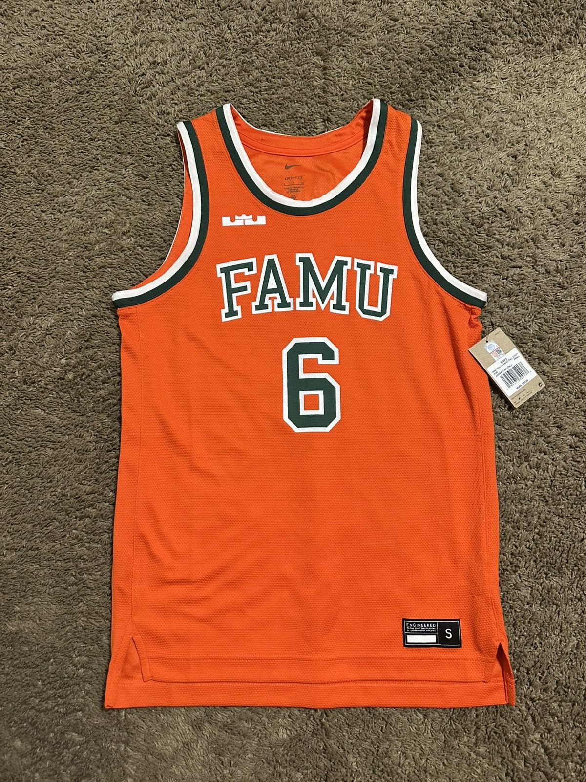 Nike × Vintage Vintage Nike HBCU FAMU A&M jersey 00s size small Size US S / EU 44-46 / 1 - 1 Thumbnail