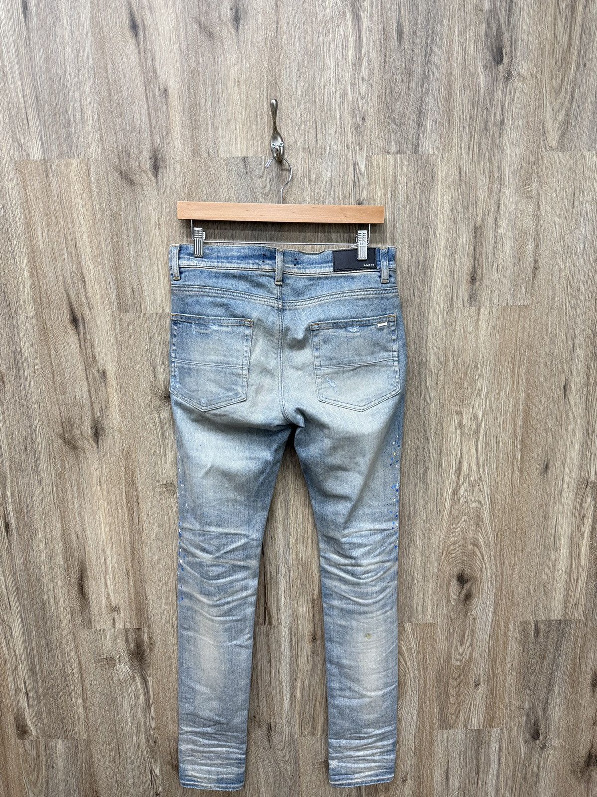 Amiri Mike Amiri Paint Crystals Jeans Size US 31 - 8 Thumbnail