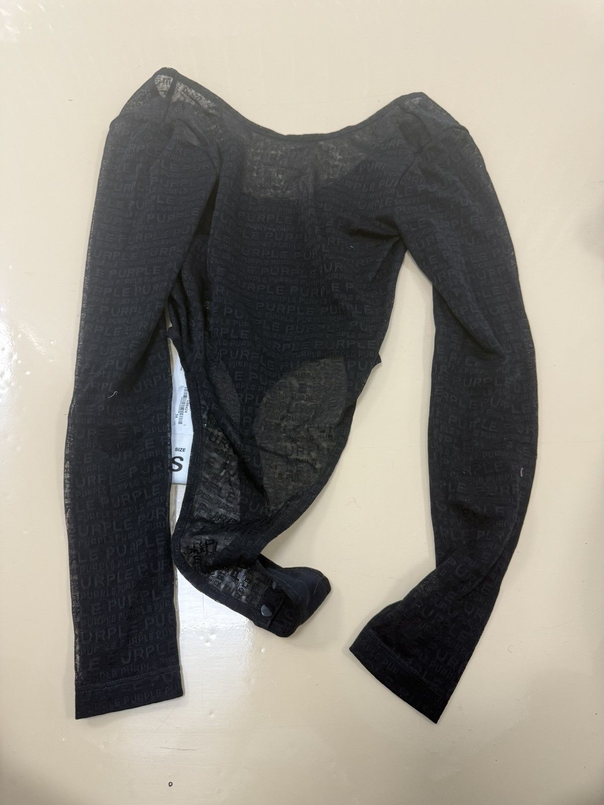 Other Purple Brand Lace Black Bodysuit Size S / US 4 / IT 40 - 6 Thumbnail