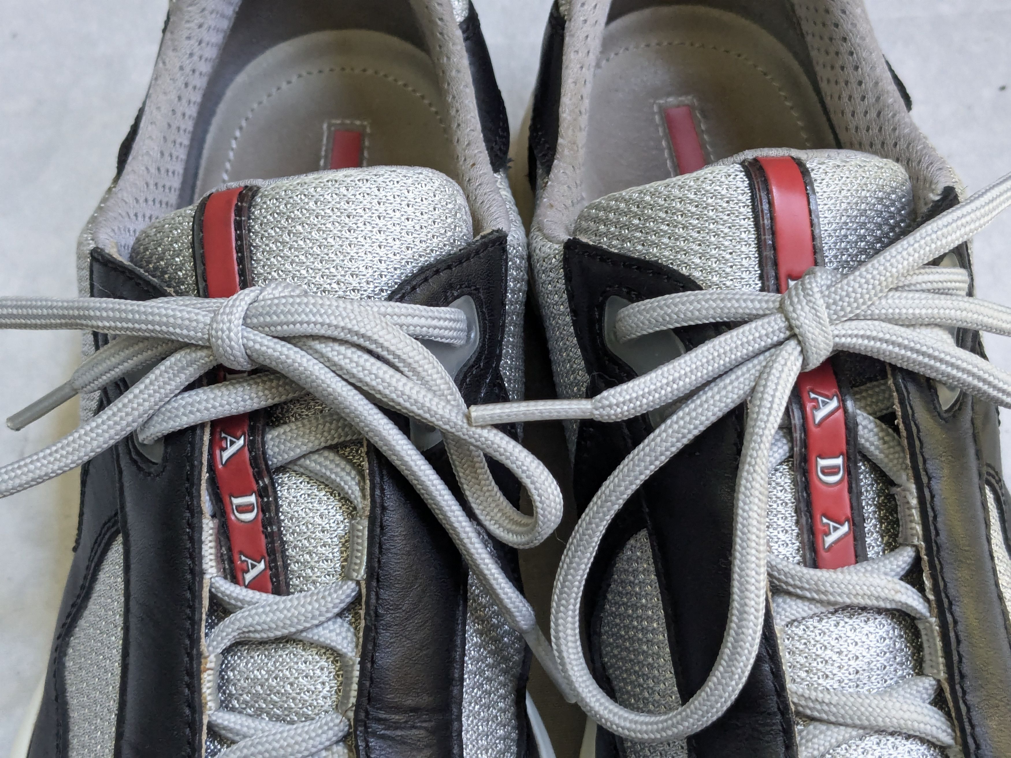 Prada Prada America's Cup Sneakers Black 11 Silver White Size US 11 / EU 44 - 4 Thumbnail