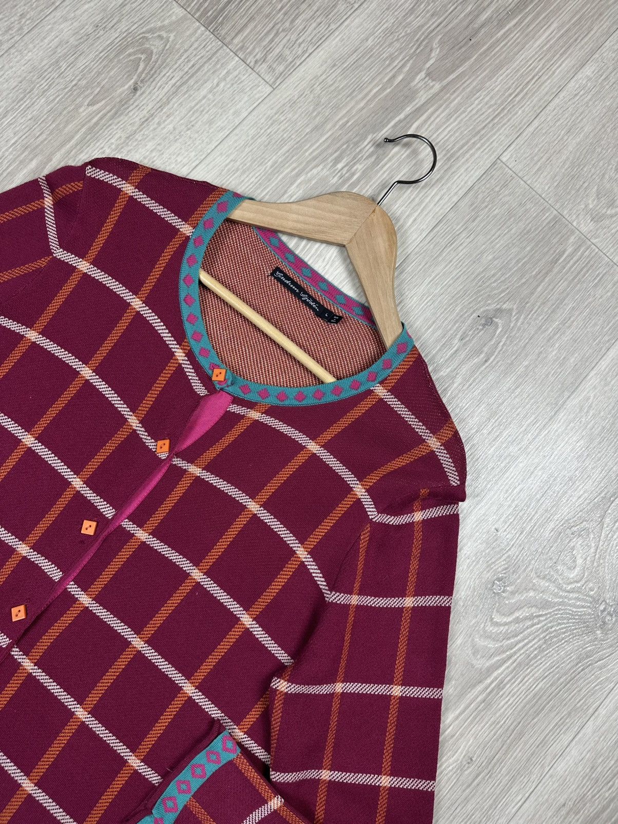 Gudrun Sjoden Gudrun Sjoden Cardigan Sweater Womens Large Multicolor Size L / US 10 / IT 46 - 2 Thumbnail