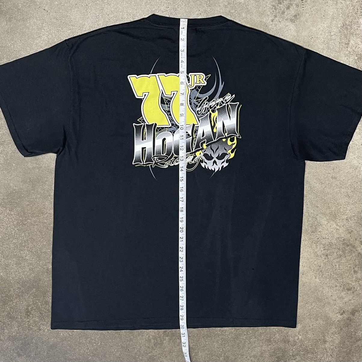 Vintage Vintage Distressed Faded Skull Graphic T-Shirt Racing Tee Size US XL / EU 56 / 4 - 7 Thumbnail