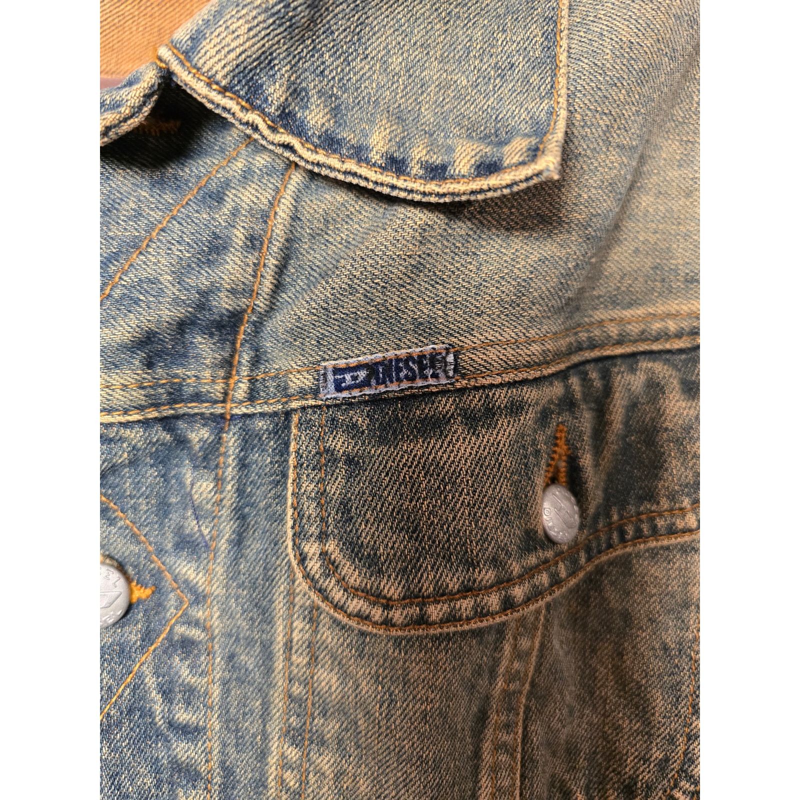 Diesel 2000s Vintage Diesel Jean Jacket Size US M / EU 48-50 / 2 - 3 Thumbnail