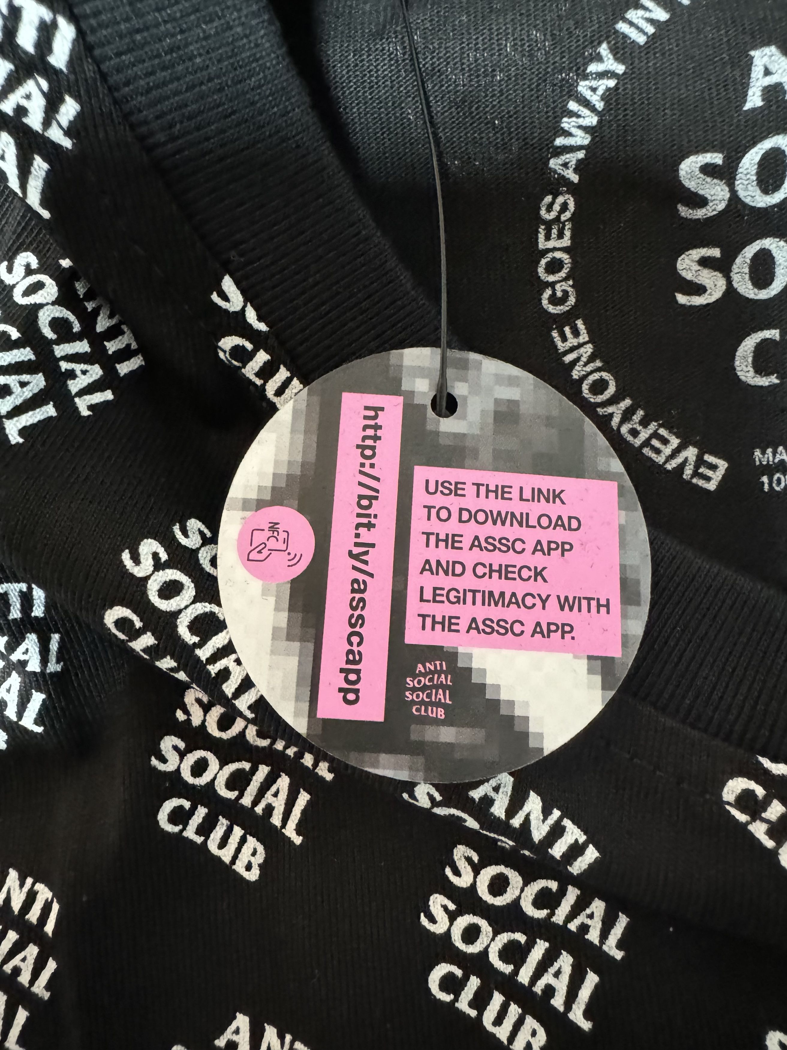 Anti Social Social Club All Over You tee Size US L / EU 52-54 / 3 - 4 Thumbnail