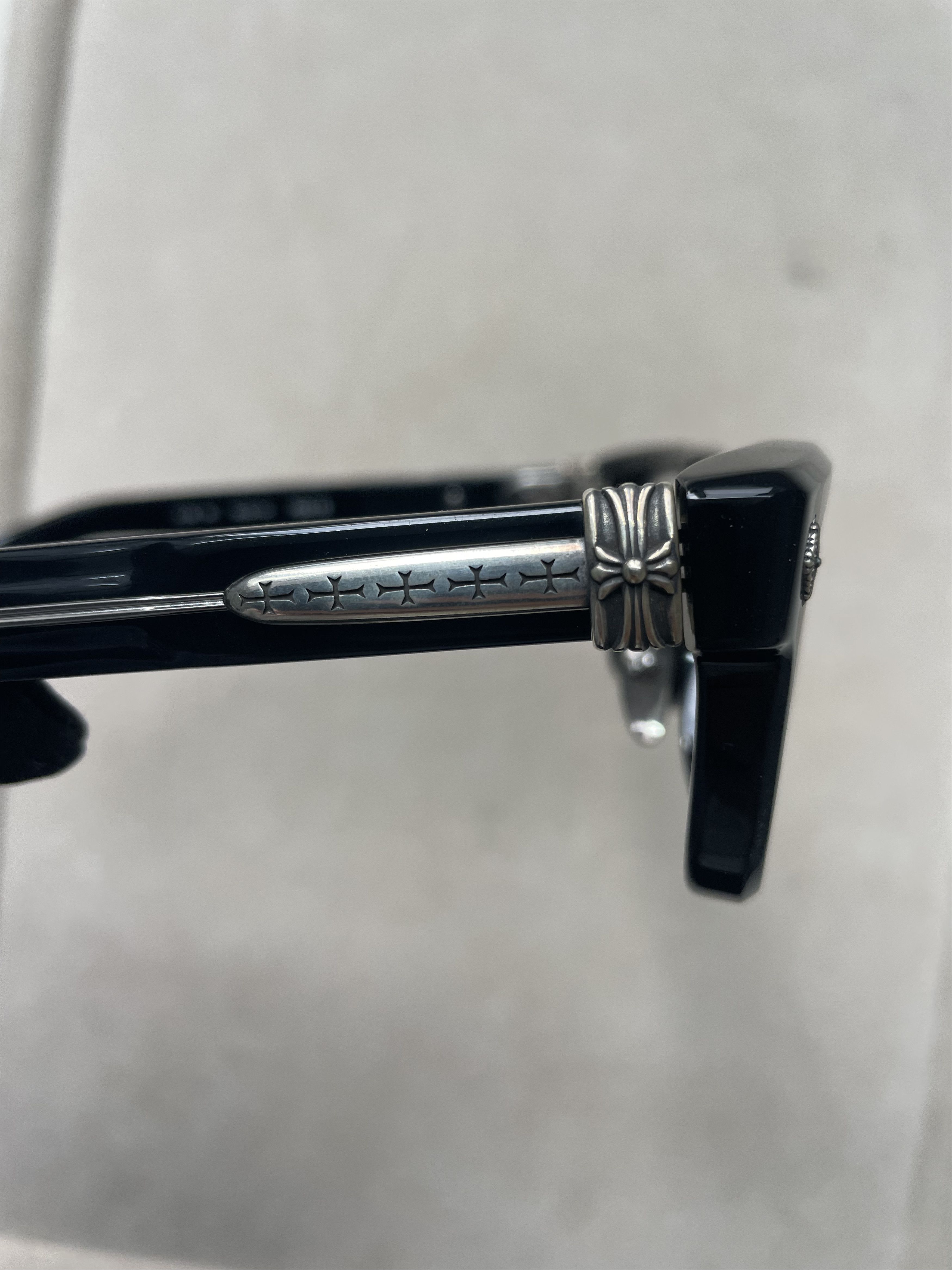 Chrome Hearts Chrome Hearts Pen 15 BK Glasses Frame Size ONE SIZE - 9 Thumbnail