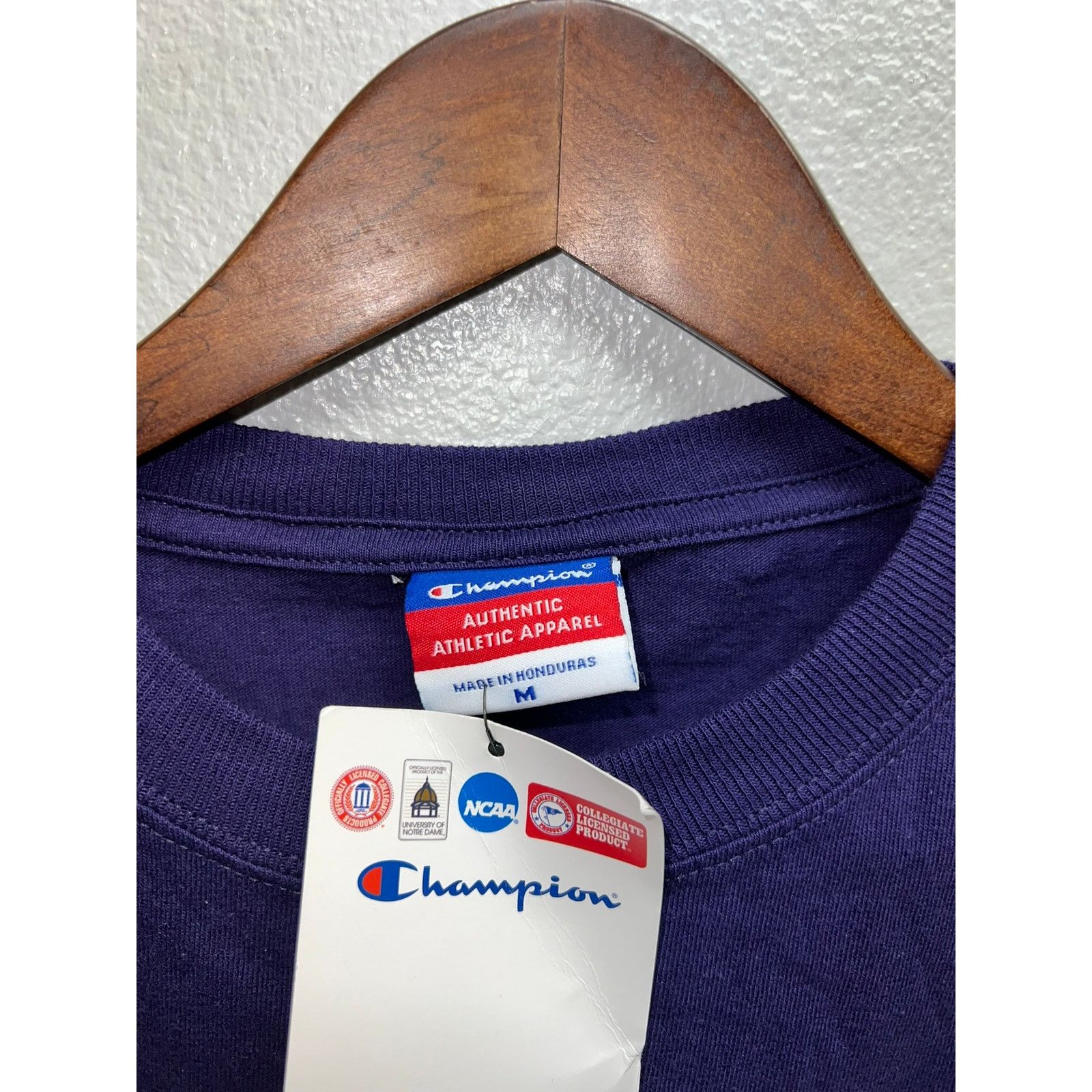 Champion Champion Elder Football Shirt Purple Tee NWT 2000s Medium Size US M / EU 48-50 / 2 - 5 Thumbnail