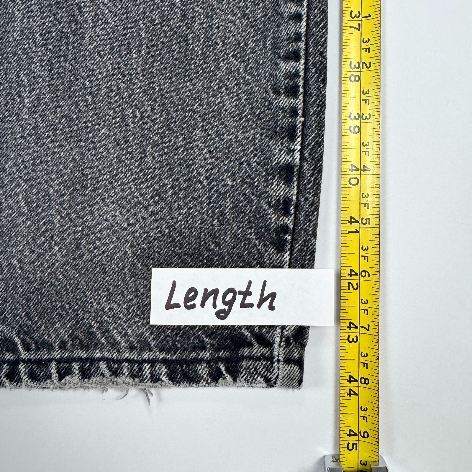 Levi's Vtg Levi's 550 Orange Tab USA Faded Black Jeans 36 Size US 36 / EU 52 - 8 Thumbnail