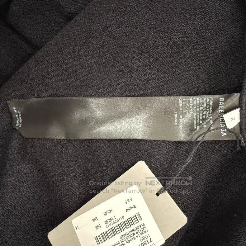 Balenciaga Balenciaga 3B Letter Logo Printed Hooded Casual Sweatshirt Size US M / EU 48-50 / 2 - 4 Thumbnail