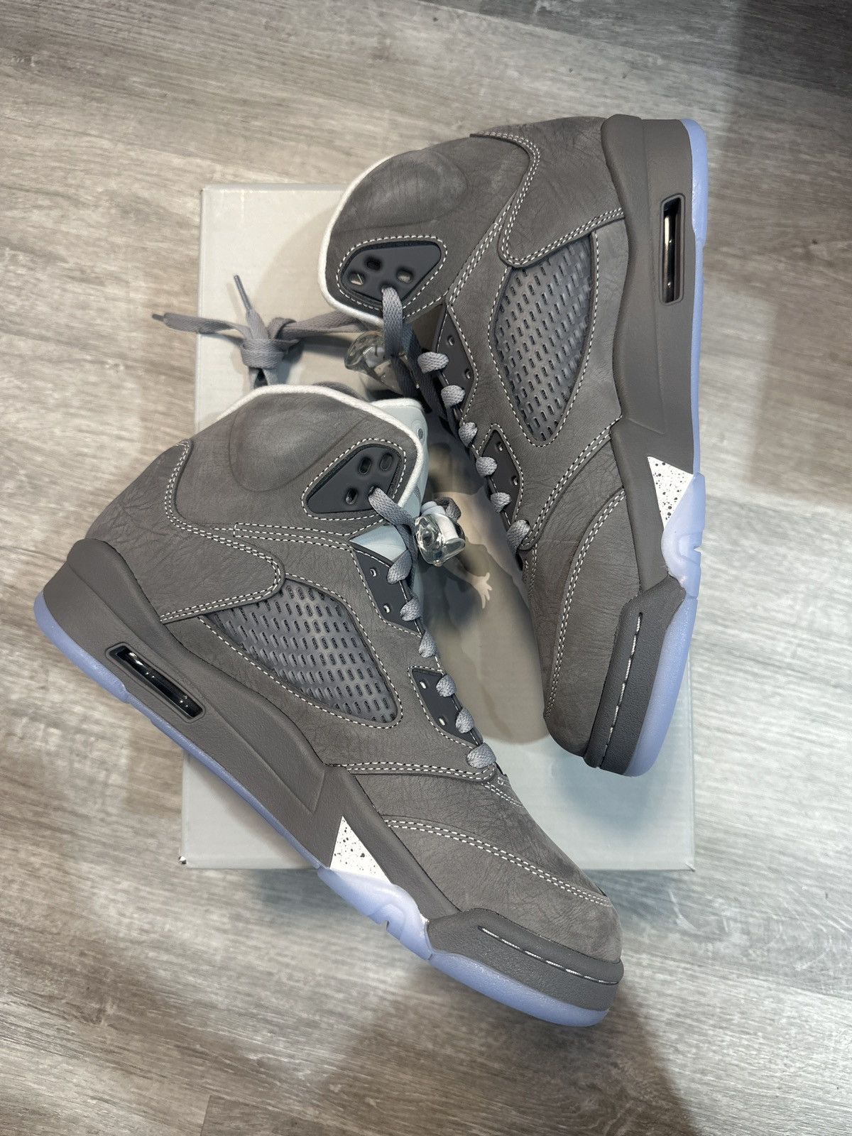 Jordan Brand Jordan Retro 5 Wolf Grey Size US 9.5 / EU 42-43 - 7 Thumbnail