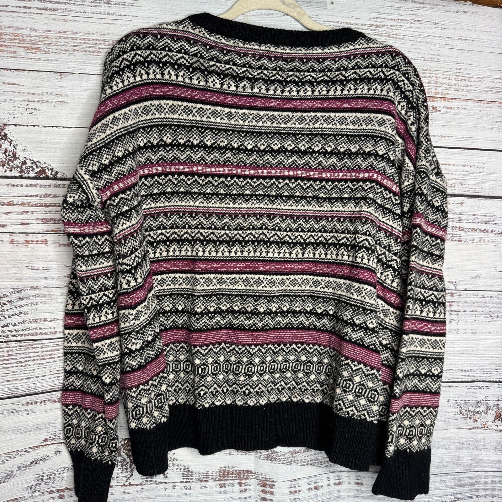 Anthropologie Anthropologie Coincidence & Chance Fair Isle Sweater Med Size M / US 6-8 / IT 42-44 - 5 Thumbnail