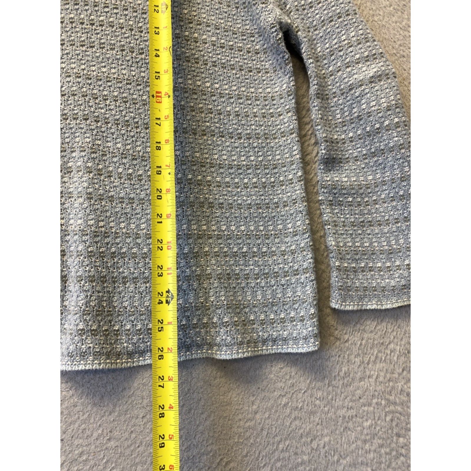 Vintage VINTAGE Woolrich Women's Sweater Pullover XL Blue Gray Knit 90s Gorp Outdoor Fall Winter Size XL / US 12-14 / IT 48-50 - 6 Thumbnail