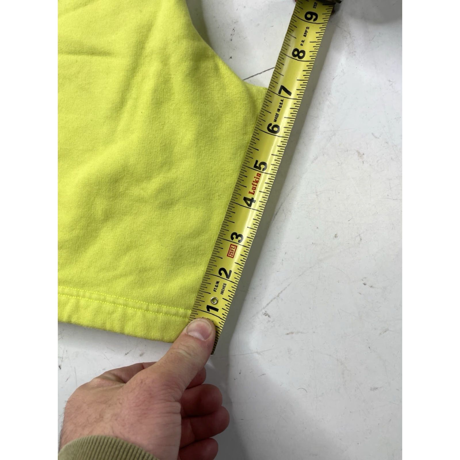 Lululemon Lululemon Loungeful Shorts High-Rise 6" Electric Lemon Fleece Athleisure Size 10 Women Yellow 6 In Inseam Athletic Women's Shorts Size 32" / US 10 / IT 46 - 3 Thumbnail
