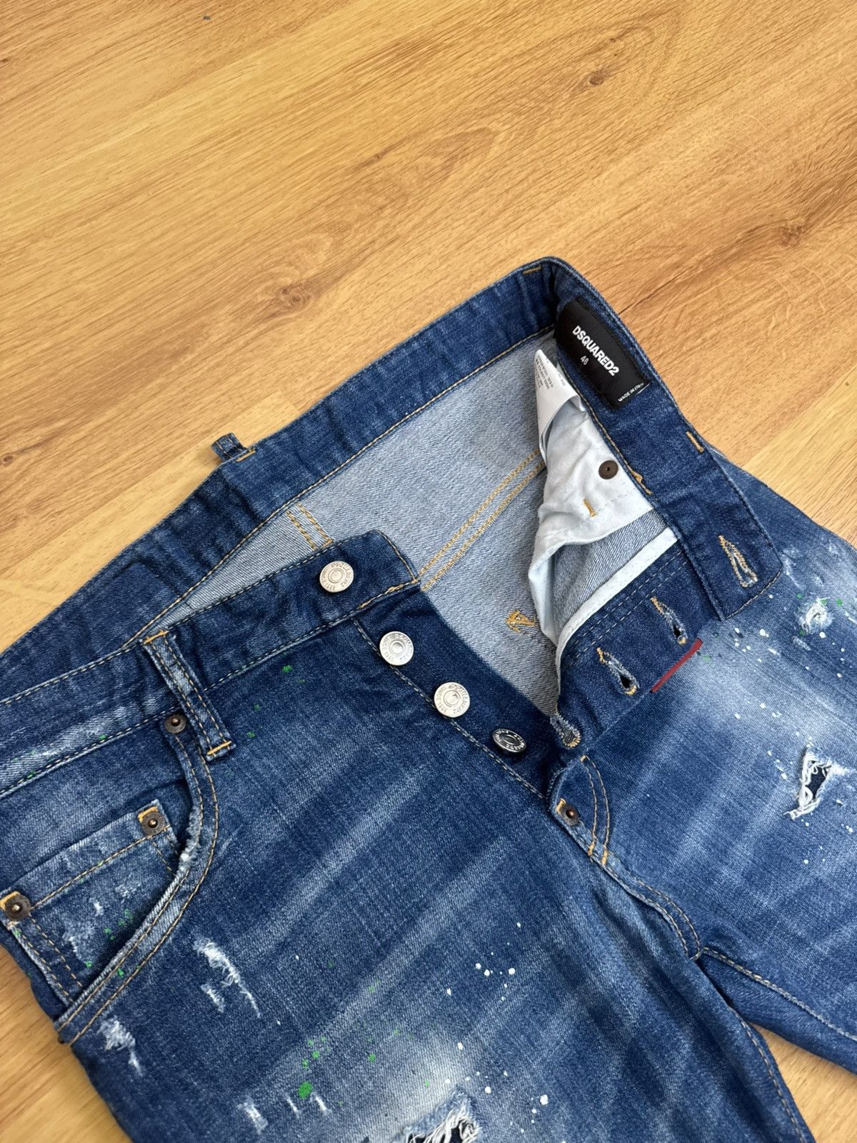 Dsquared2 Dsquared2 Jeans Men Slim Blue 46 Denim Luxury Size US 28 / EU 44 - 14 Thumbnail