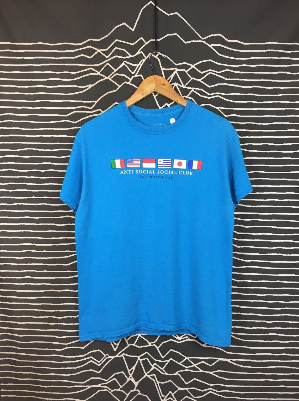 Anti Social Social Club Anti Social Social Club ASSC International Flags Graphic Tee Size US M / EU 48-50 / 2 - 4 Thumbnail