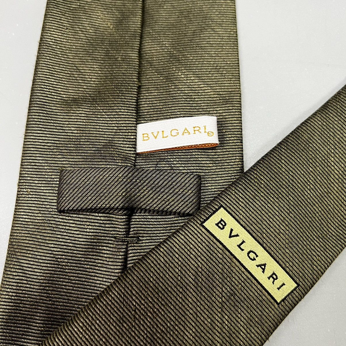 Bvlgari × Vintage Vintage rare Bvlgari luxury tie Size ONE SIZE - 10 Thumbnail