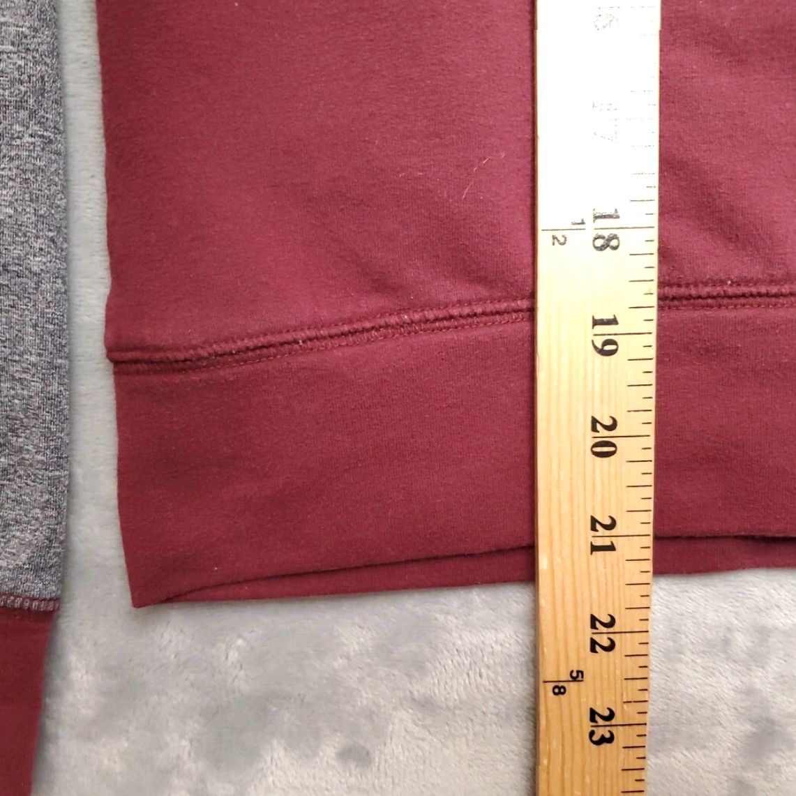 Pinko VINTAGE Pink Victorias Secret Hoodie Women S Maroon Dog Long Sleeve Full Zip Sweatshirt Size S / US 4 / IT 40 - 7 Thumbnail