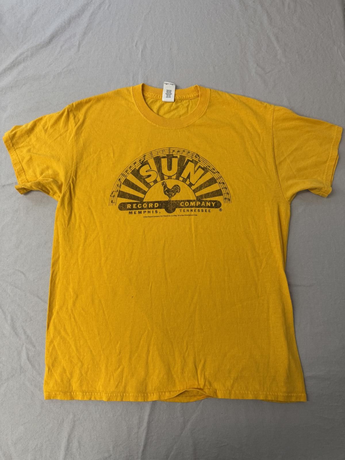 Gildan Sun Record Company T-shirt Memphis Tennessee Rooster L Size US L / EU 52-54 / 3 - 1 Thumbnail