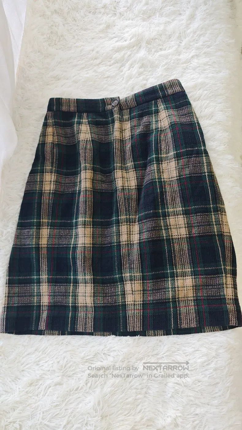 Vivienne Westwood Vivienne Westwood Wool Plaid Skirt Size 28" / US 6 / IT 42 - 4 Thumbnail