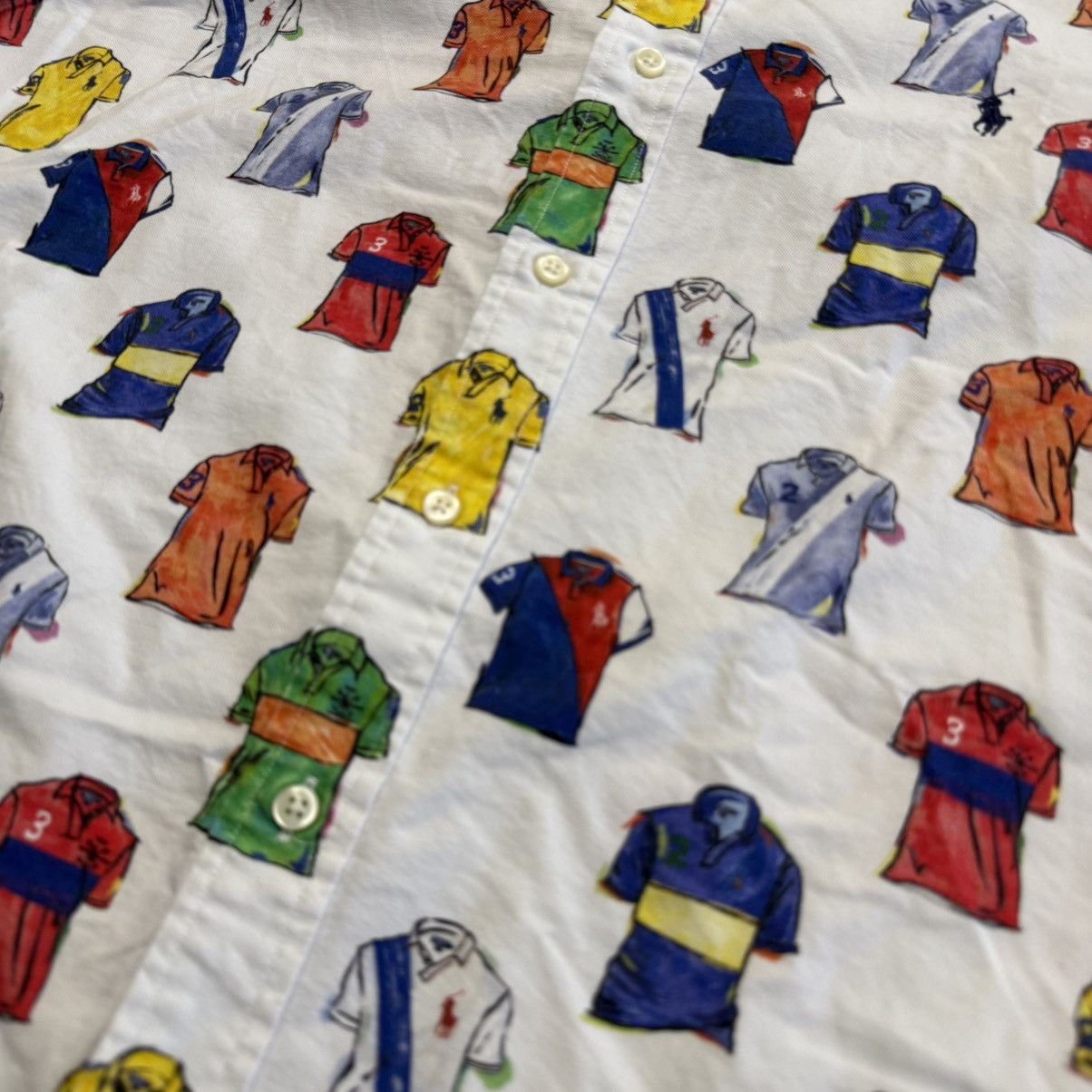 Polo Ralph Lauren Polo Ralph Lauren Classic Button Up Collection Oxford XL Size US XL / EU 56 / 4 - 6 Thumbnail