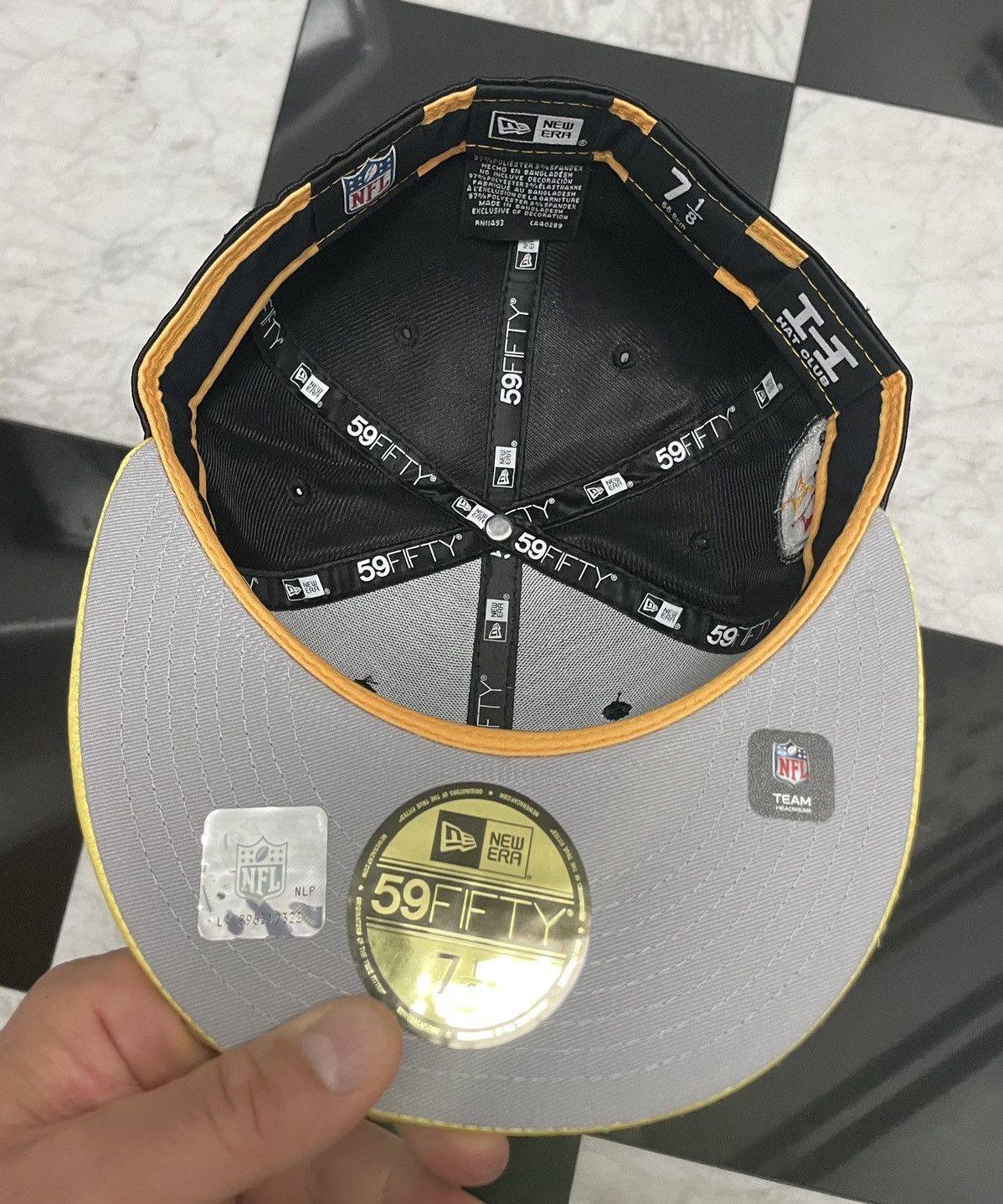 New Era 🔥 Steelers all satin fitted few other sizes available Size ONE SIZE - 4 Thumbnail