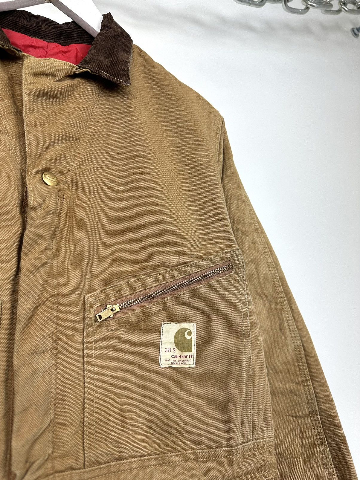 Carhartt Vintage 70s Carhartt USA Rare Utility Arctic Detroit Jacket Size US S / EU 44-46 / 1 - 4 Thumbnail