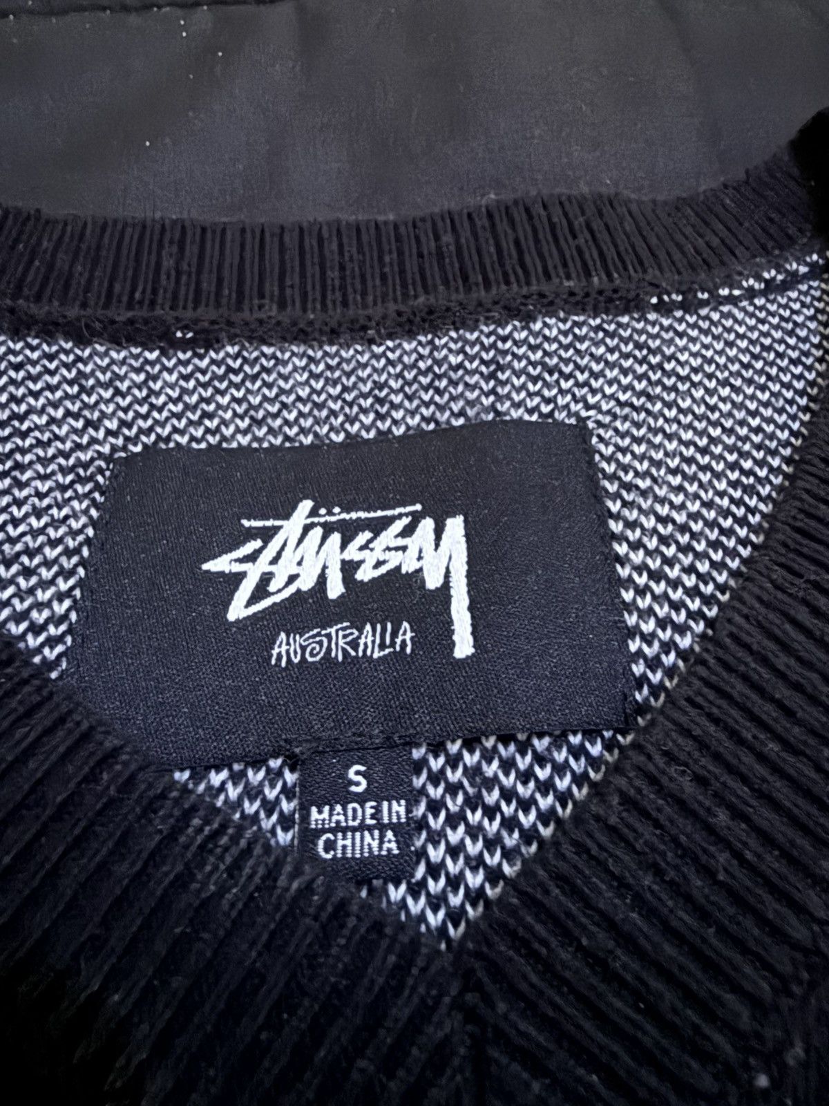 Stussy Stussy Smooth Stock Knit Black Vest Size US S / EU 44-46 / 1 - 3 Thumbnail