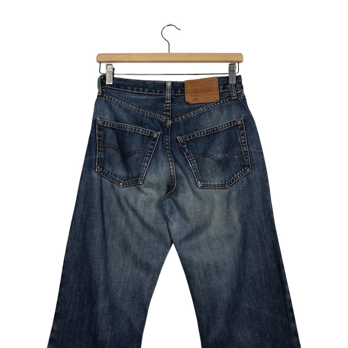 Levi's 📌Vintage Denim Jeans Straight Cut Levi's Lot 506 Size 28" / US 6 / IT 42 - 11 Thumbnail