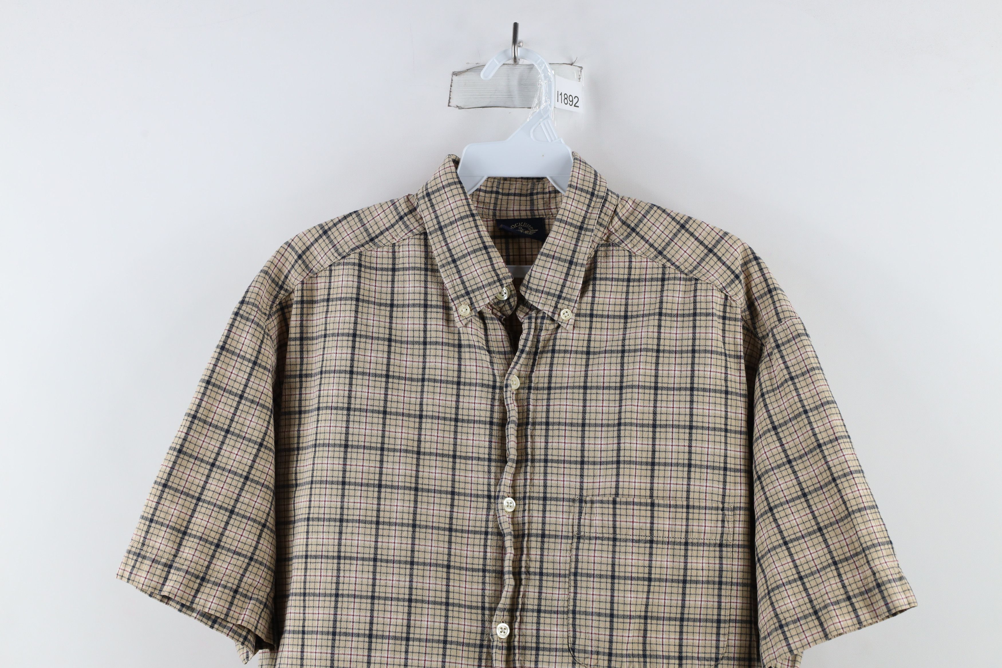 Vintage Vintage 90s Streetwear Short Sleeve Button Down Shirt Size US M / EU 48-50 / 2 - 2 Thumbnail