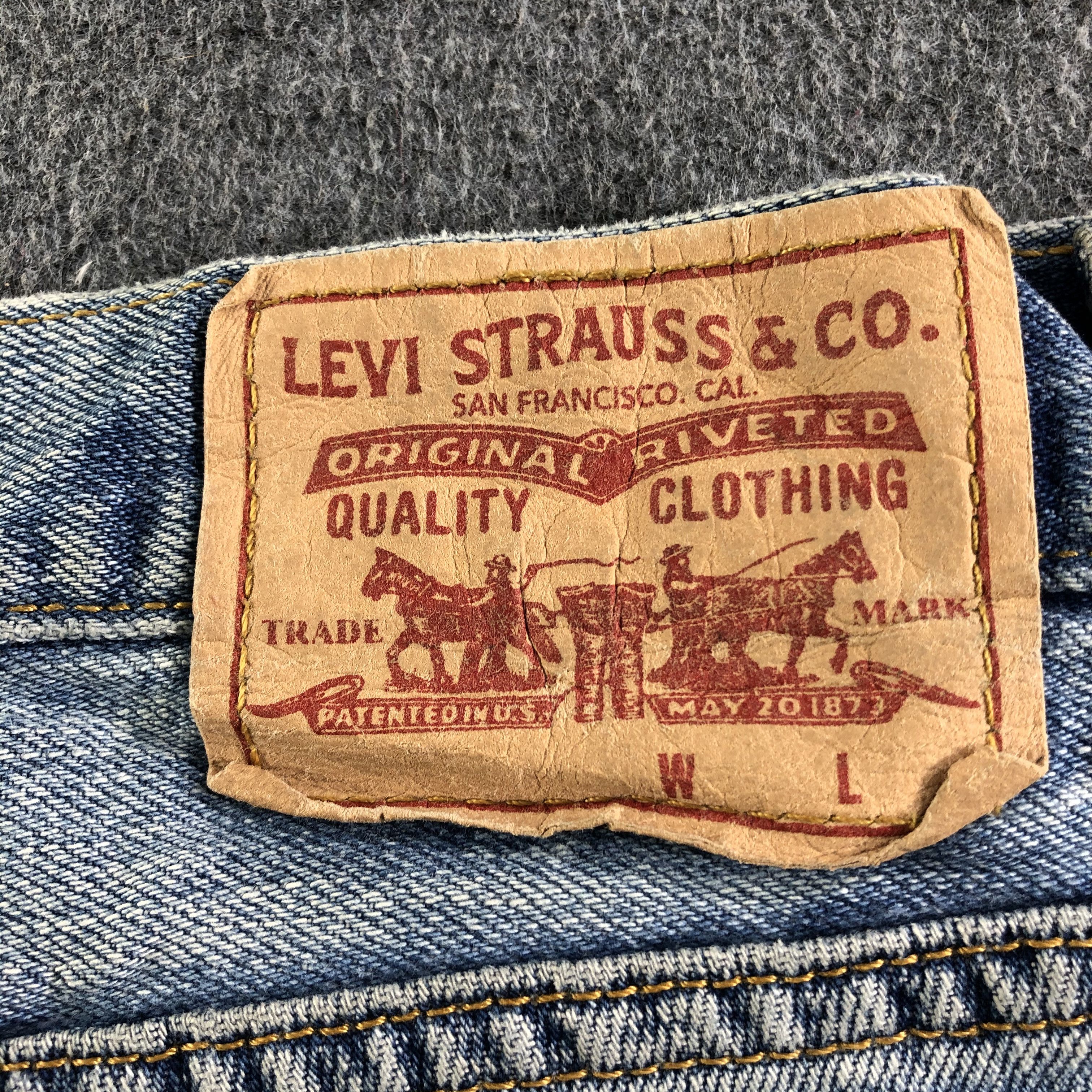 Levi's Vintage Blue Wash Levis 516 Jeans-J4497 Size US 32 / EU 48 - 5 Thumbnail
