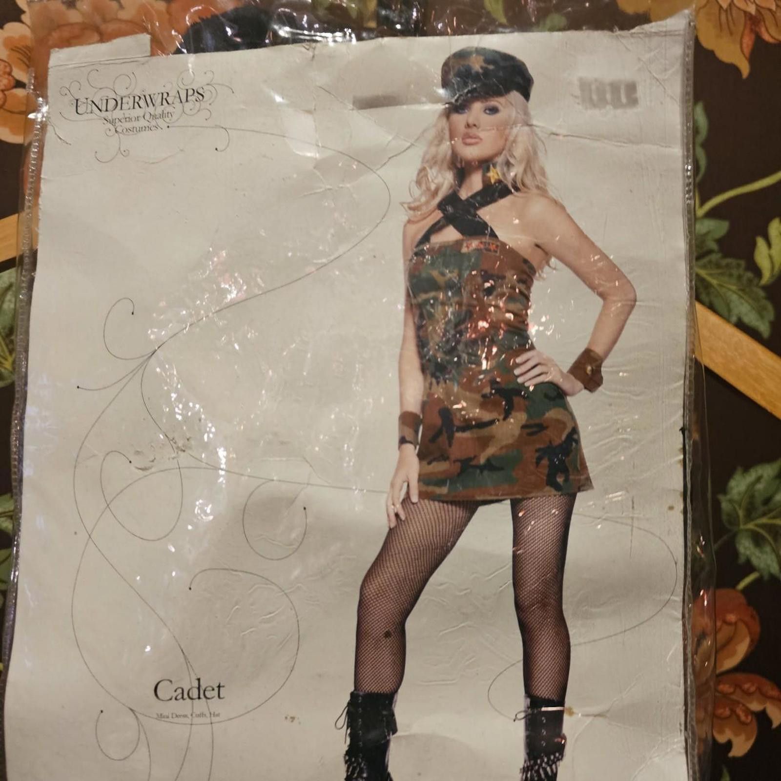 Designer Underwraps Cadet Costume Women's XL Size ONE SIZE - 1 Thumbnail