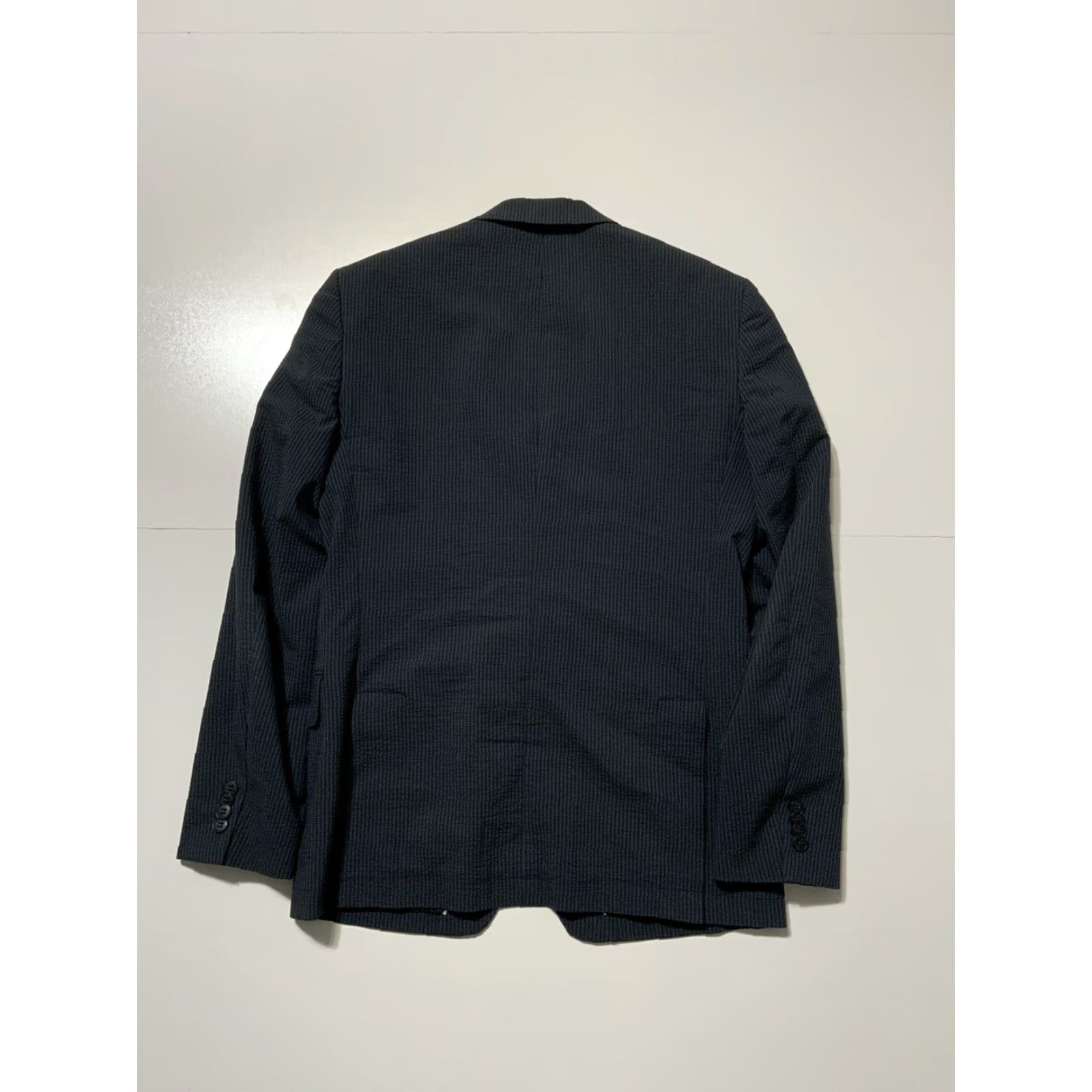 John Varvatos John Varvatos Blazer Men 36R Cotton Silk Seersucker Two Button Sportscoat Jacket Multicolor Size 36R - 2 Thumbnail