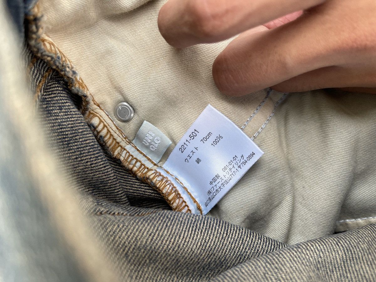 Uniqlo × Vintage Vintage Uniqlo Faded Blue Denim Jeans Size US 32 / EU 48 - 6 Thumbnail
