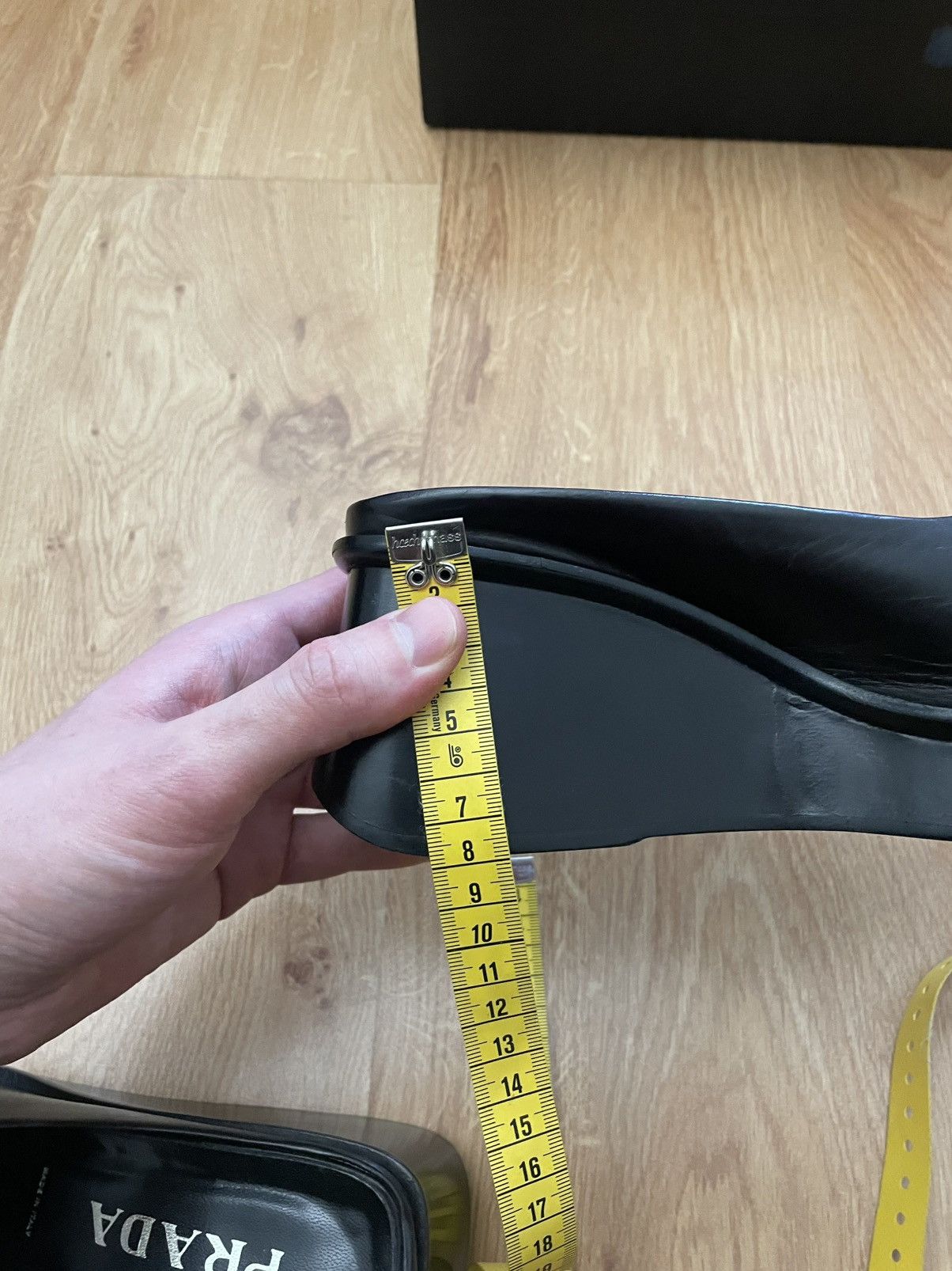 Prada Prada plateau leather slides Size US 7.5 / IT 37.5 - 10 Thumbnail