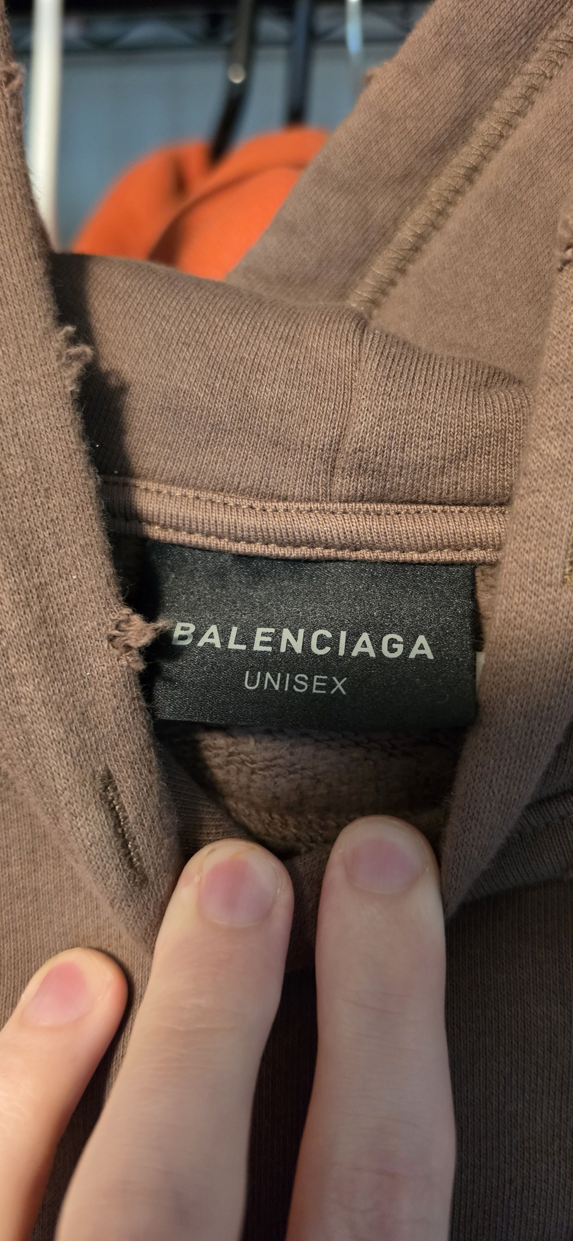 Balenciaga Balenciaga Distressed Metal Hoodie Size US M / EU 48-50 / 2 - 4 Thumbnail