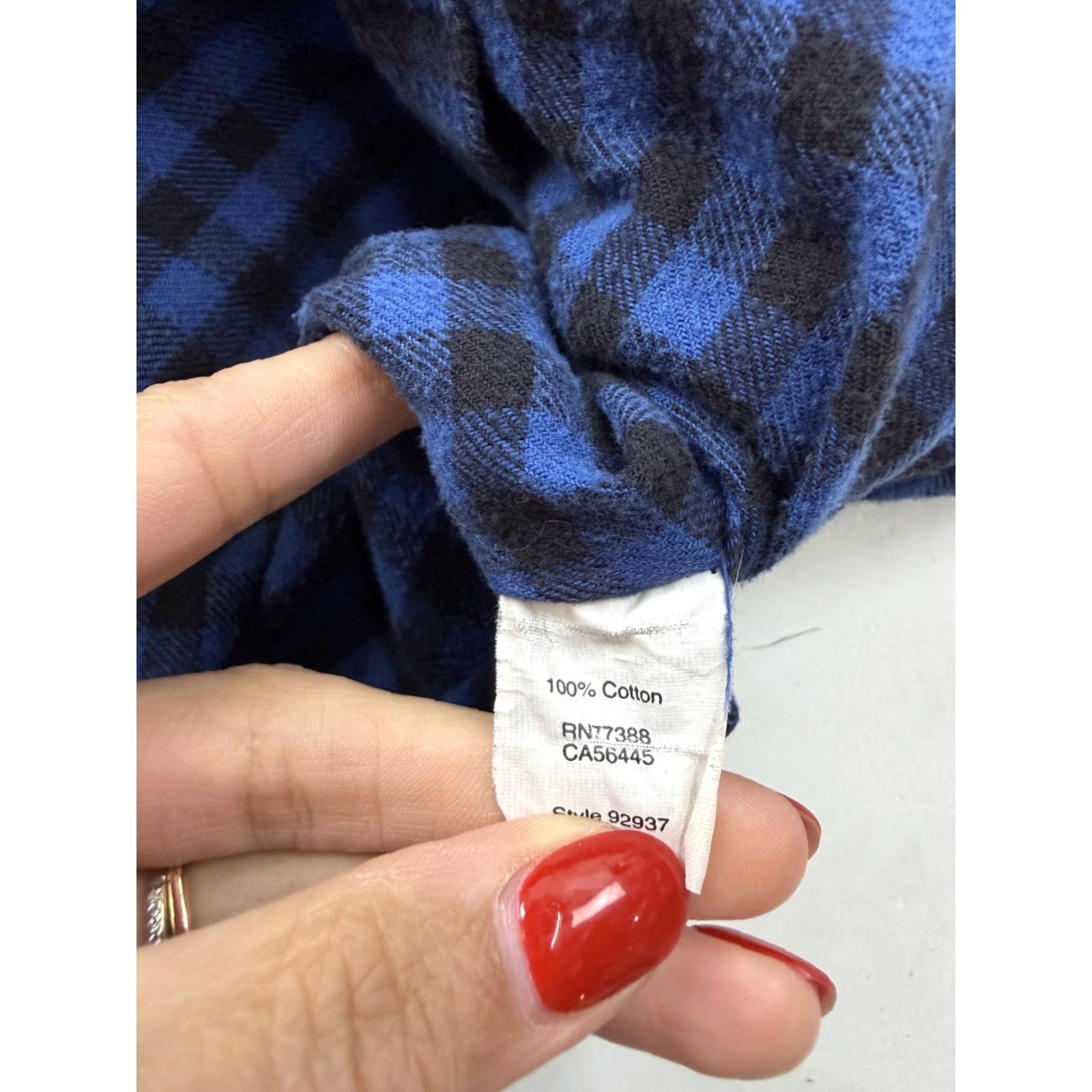 J.Crew J.Crew Shirt Mens XL Blue Check Flannel Slim Fit Long Sleeve Button Front Casual Size US XL / EU 56 / 4 - 5 Thumbnail