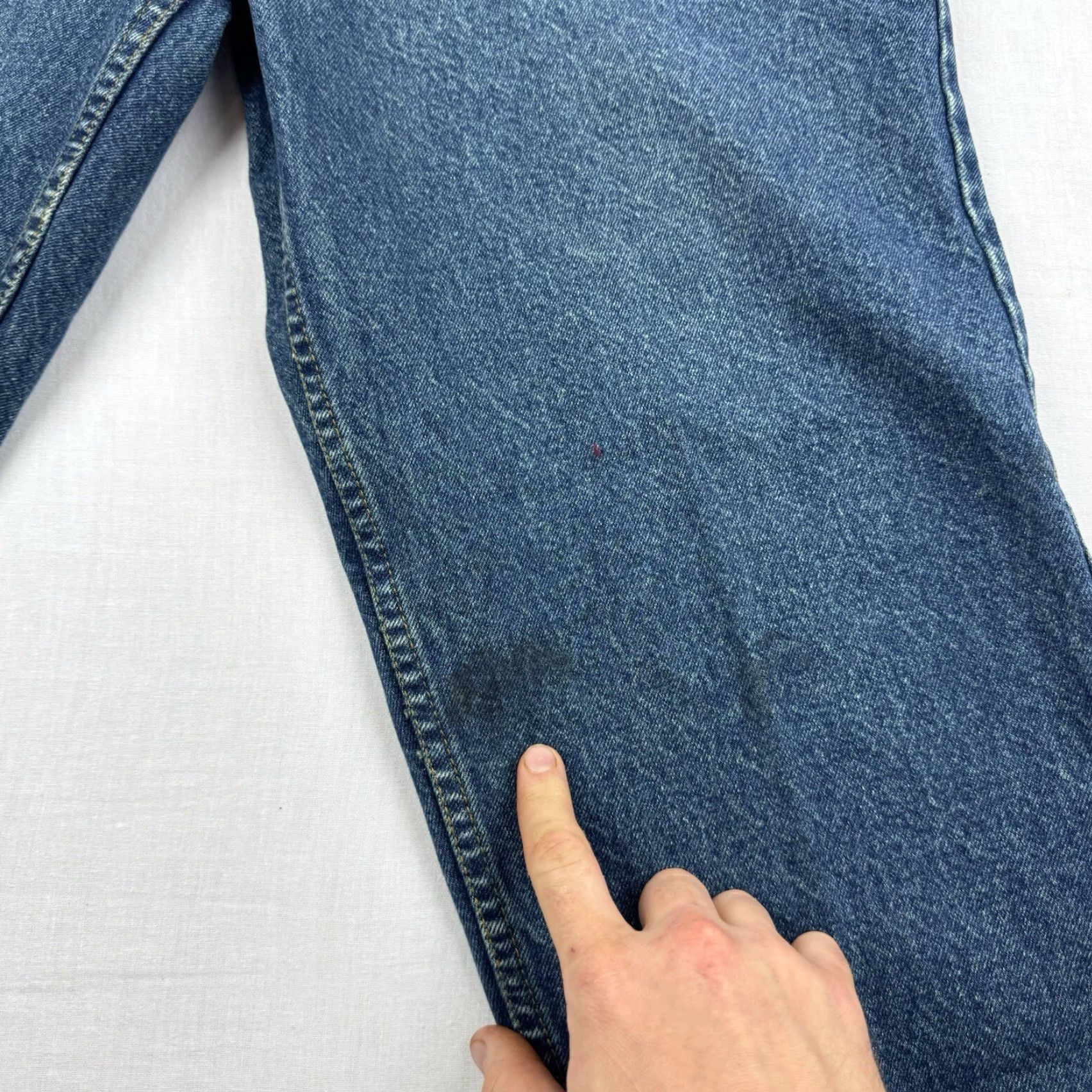 Anchor Blue VINTAGE Anchor Blue Jeans Relaxed Men 38x30 Blue Grunge 90s Y2K Hip Hop Skater Punk Size US 38 / EU 54 - 3 Thumbnail