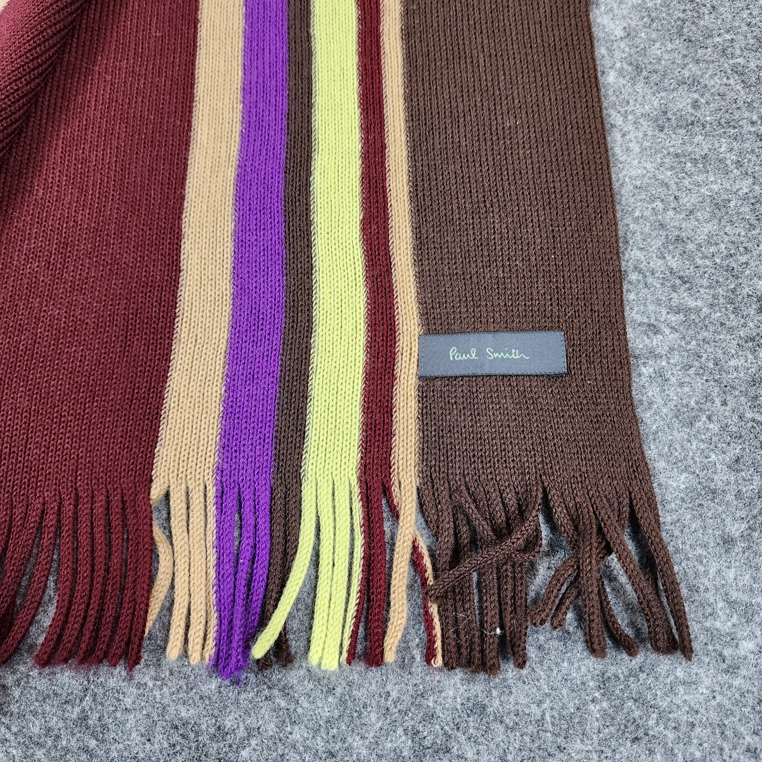 Paul Smith × Vintage Paul Smith Scarf / Muffler / Neckwear DZ047 Size ONE SIZE - 3 Thumbnail
